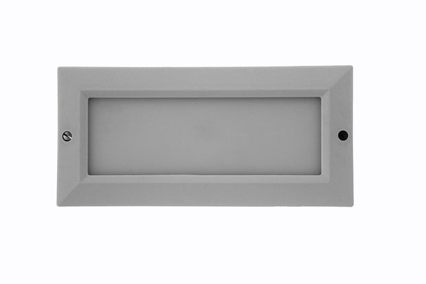 Picasso 6W LED IP54 Opal Polycarbonate Brick Light White