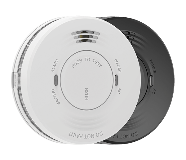 Emerald Hybrid Smoke Alarm White