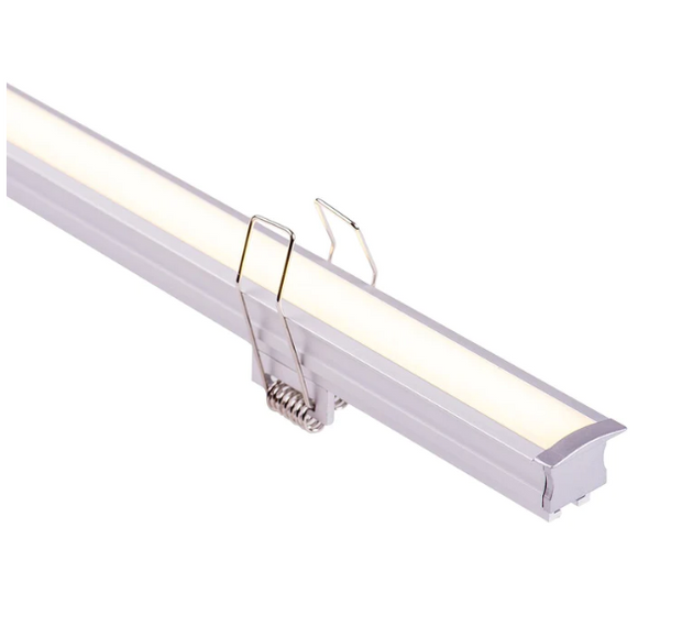 HV9695-2507-ALU-1M Aluminium Chanel Deep recessed Extrusion