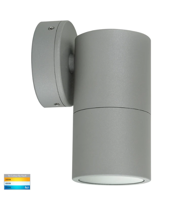 HV1146 Silver Poly Powder Coated Aluminium Spot Light*