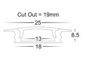 Aluminium Chanel HV9695-2507-Aluminium Extrusion