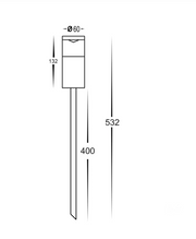 Highlite HV1489 Titanium Spike Bollard 12V