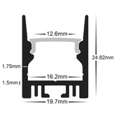 HV9693-2025 BLK Custom 2500mm