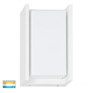 12W CCT Nepean LED IP54 Wall Light - White