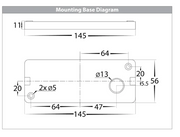 Lisse 12v Black LED Up and Down Wall light CCT