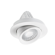 Apex 8w LED 60° Adjustable 97mm Downlight 4000k White