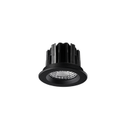 Apex 10w LED 60° 80mm Downlight 3000K Black