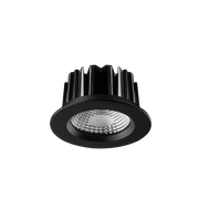 Apex 13w LED 70° 105mm Downlight 4000K Black