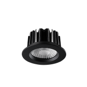 Apex 15w LED 70° 105mm Downlight 4000K Black