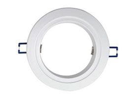 125mm Extension Plate Polycarb to Suit to Flush 90mm Downlight