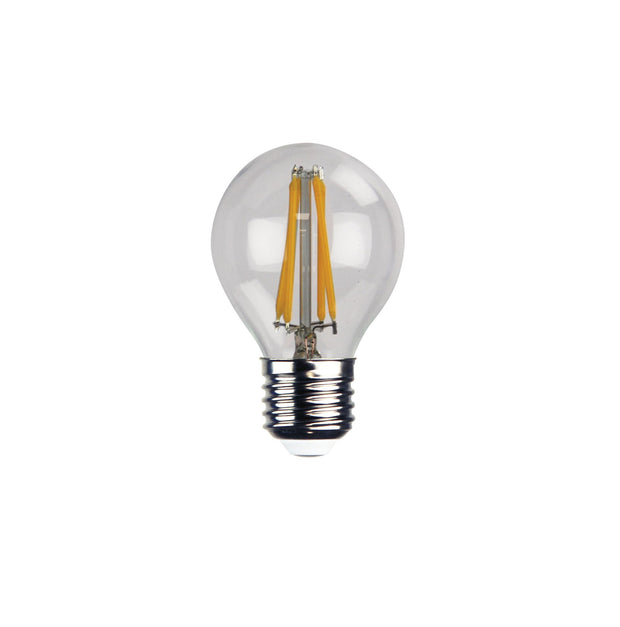 4w E27 LED Fancy Round G45 Filament Lamp warm white 3000k Dimmable