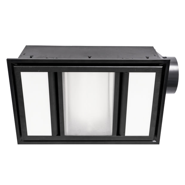 Domino 3-in-1 Exhaust Fan - Black