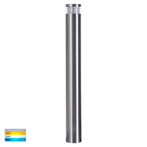 Maxi 12v Bollard Light Frosted Diffuser 316 Stainless Steel - 900mm with 5w CCT MR16