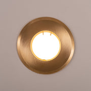 Ollo 5W 3CCT LED 12V Recessed Round Wall / In-ground Brass