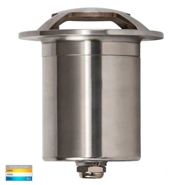 HV19092T Inground Path/Driveway Light 5w CCT 12vDC Quad Four Way