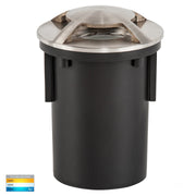 HV19092T Inground Path/Driveway Light 5w CCT 12vDC Quad Four Way