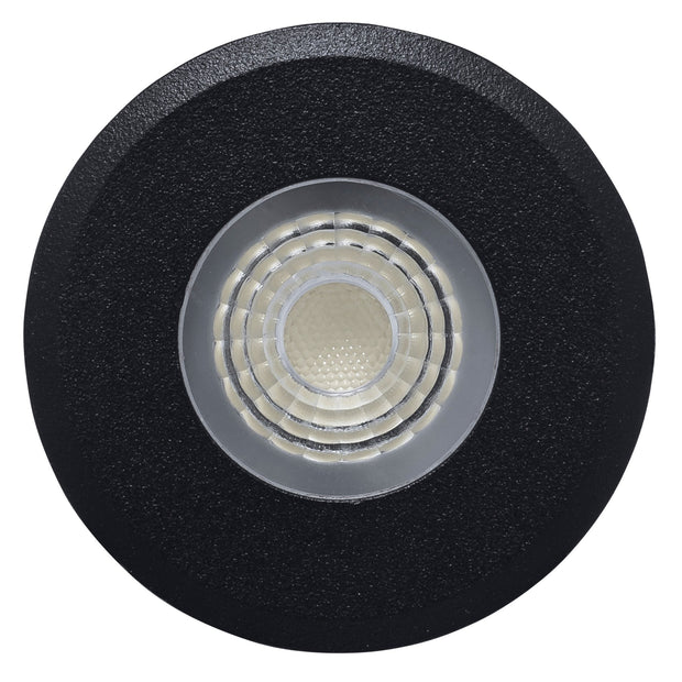 Elite 12v 5w Mini Recessed Deck Light / Inground Light Black 5500K