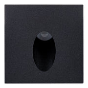 Reces Recessed Square 3w 5500K 12v Step Light Black Aluminium