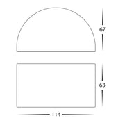 Mood Surface Mounted 6w CCT 12v Step Light White