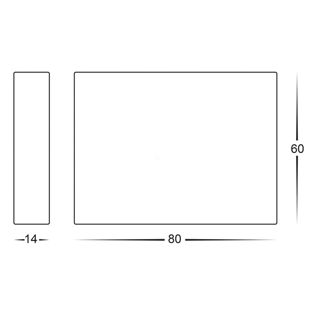 Stylez Surface Mounted 3w 5500K 12v Step Light Graphite Coloured