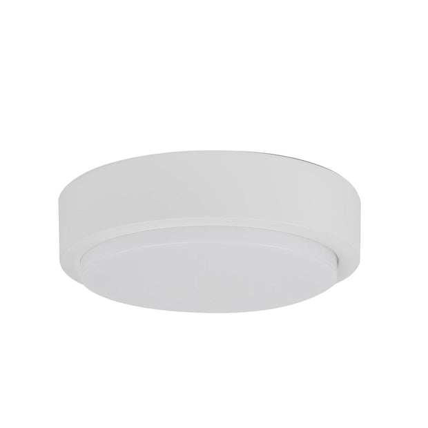 280mm Round White Oyster Light 20w Tri Color