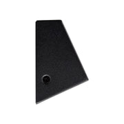 Taper Square Mini Wall Wedge Poly Powder Coated Black 3000k 1.5w G4 Bi pin