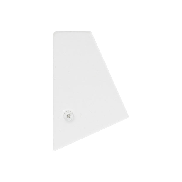 Taper Square Mini Wall Wedge White 3000k 1.5w G4 Bi pin