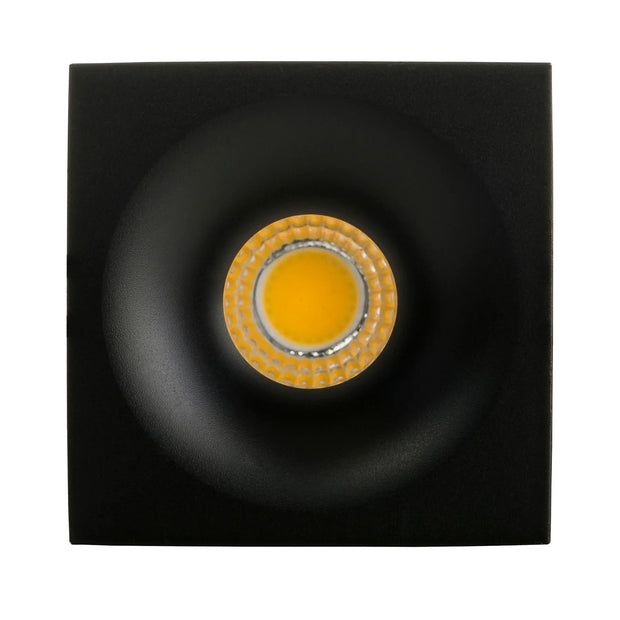 Niche Mini square 3w 4000K Downlight Black 38mm Cutout