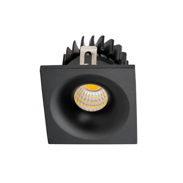 Niche Mini square 3w 4000K Downlight Black 38mm Cutout