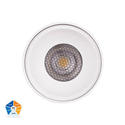 Nella 12w 5CCT Surface Mounted Round Downlight Long White