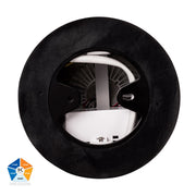 Nella 24w 5CCT Surface Mounted Round Downlight Black