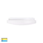 Ostra 12w CCT LED Dimmable 258mm Oyster Light White