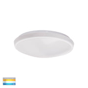 Ostron 12w CCT LED Dimmable 250mm Oyster Light White