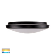 Ostron 18w CCT LED Dimmable 335mm Oyster Light Black