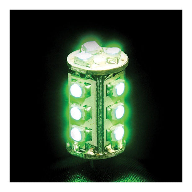 LED Bi Pin Tower Green 1.4W - Lighting Superstore