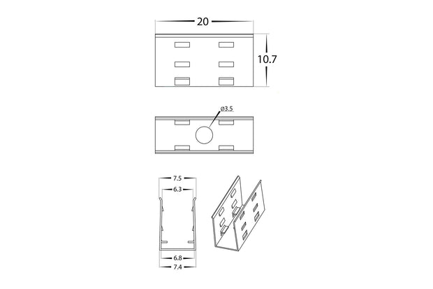 HV9792-IP67-140-5k HaviFlex 14.4w 24v 5500K Daylight IP67 Flexible 11mm LED Strip - Per Meter