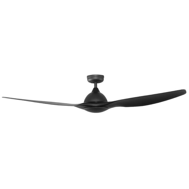 Horizon 2.0 64 DC Ceiling Fan Black with Wall Control