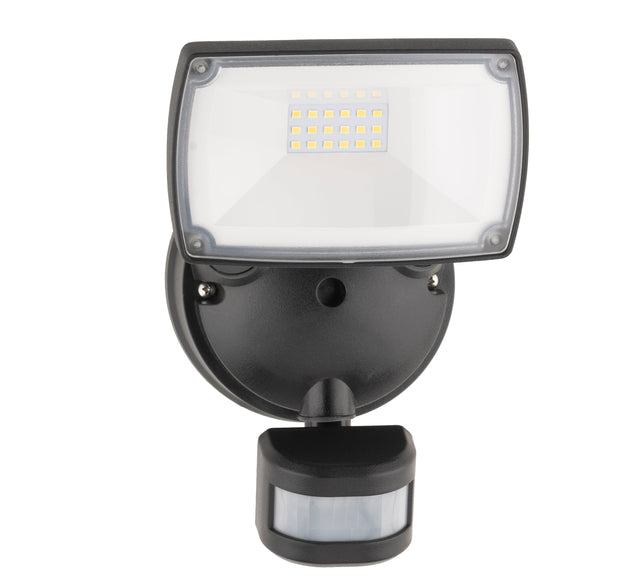 Onyx 15w Daylight LED Single IP54 Flood Light w Sensor