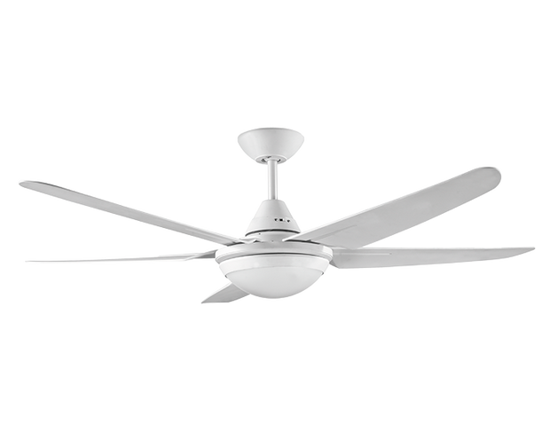 Randle 52 Ceiling Fan White 18w CCT LED