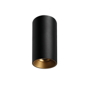 Titanium 13w LED 60° Surface-Mounted Downlight 3000K Black and Gold