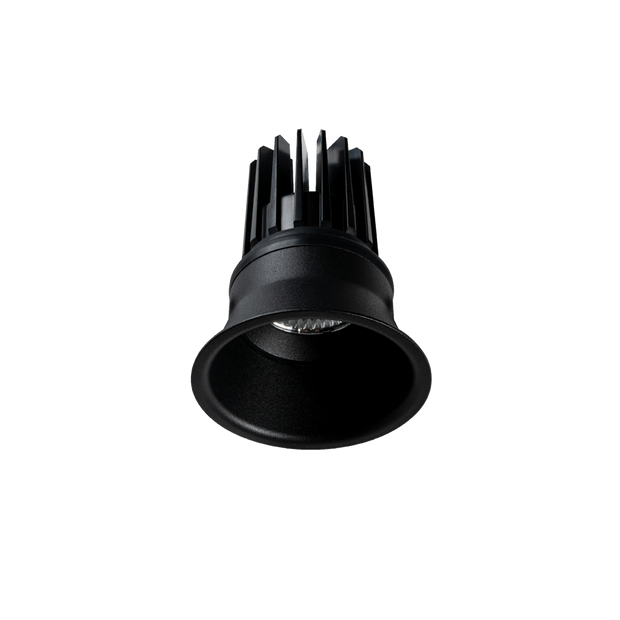 Titanium 11w LED 60° 84mm Downlight Black