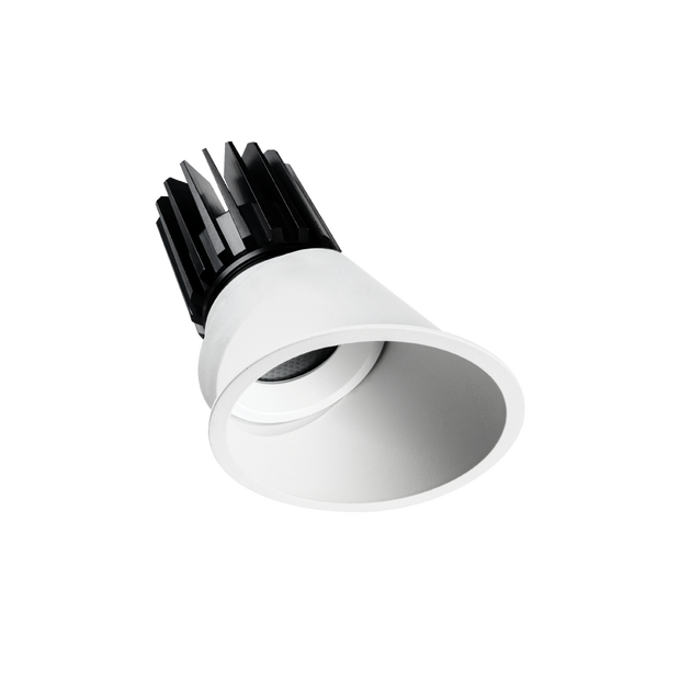Titanium 13w LED 60° 100mm Downlight White