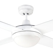 Urban 2 Outdoor 48 AC Ceiling Fan White with E27 Light