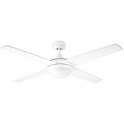 Urban 2 Outdoor 52 AC Ceiling Fan White with E27 Light