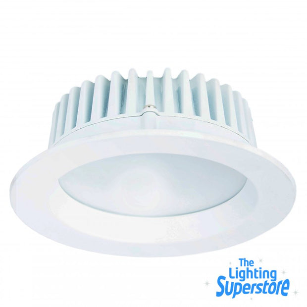 13w Tri Colour LED downlight - White