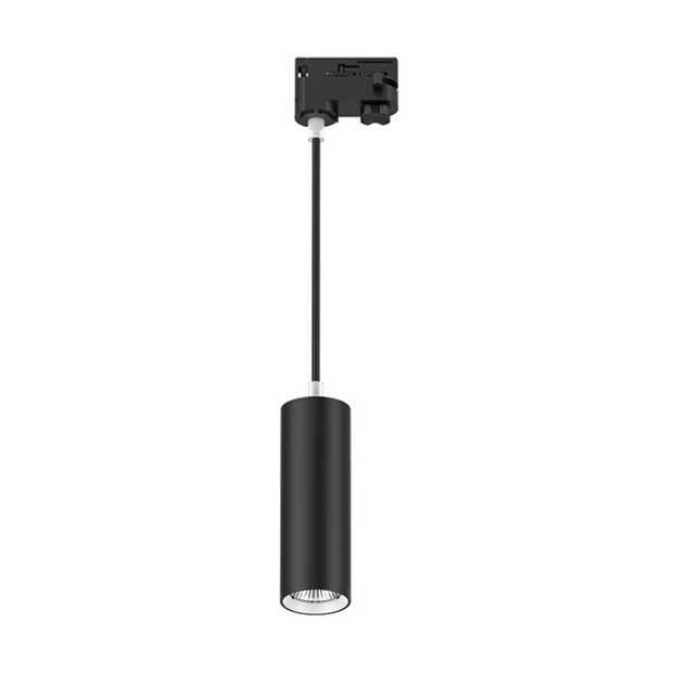 Lucca 10w/12w/15w CCT 60° LED Small Track Pendant Black/White