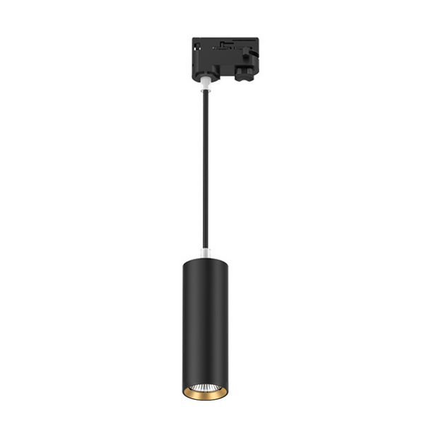 Lucca 10w/12w/15w CCT 60° LED Small Track Pendant Black/Gold