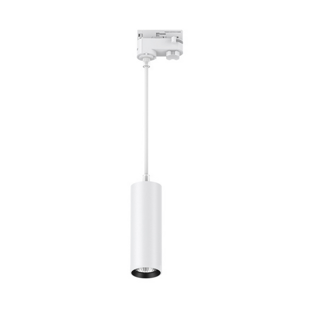 Lucca 10w/12w/15w CCT 36° LED Small Track Pendant White/Black