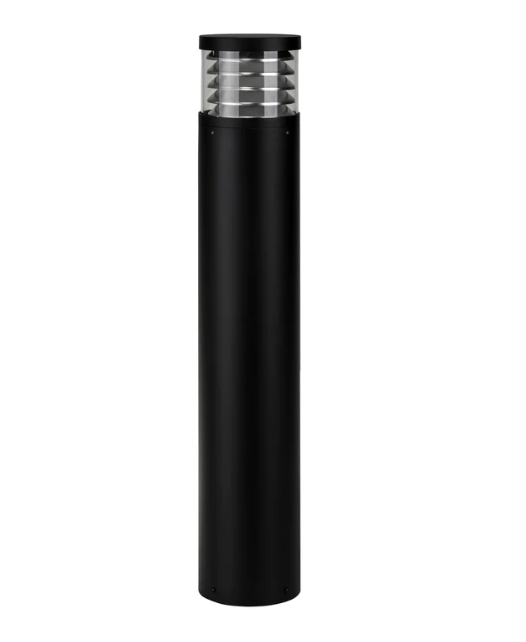 1000mm 240v 24w Large Black LED Bollard Light