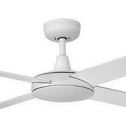 Eco Silent 52 DC Ceiling Fan White with Wall Control